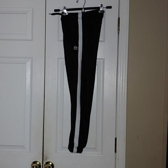 RBX black drawstring fleece lined cuffed sweatpants Sz S (8) NWOT - Picture 7 of 7